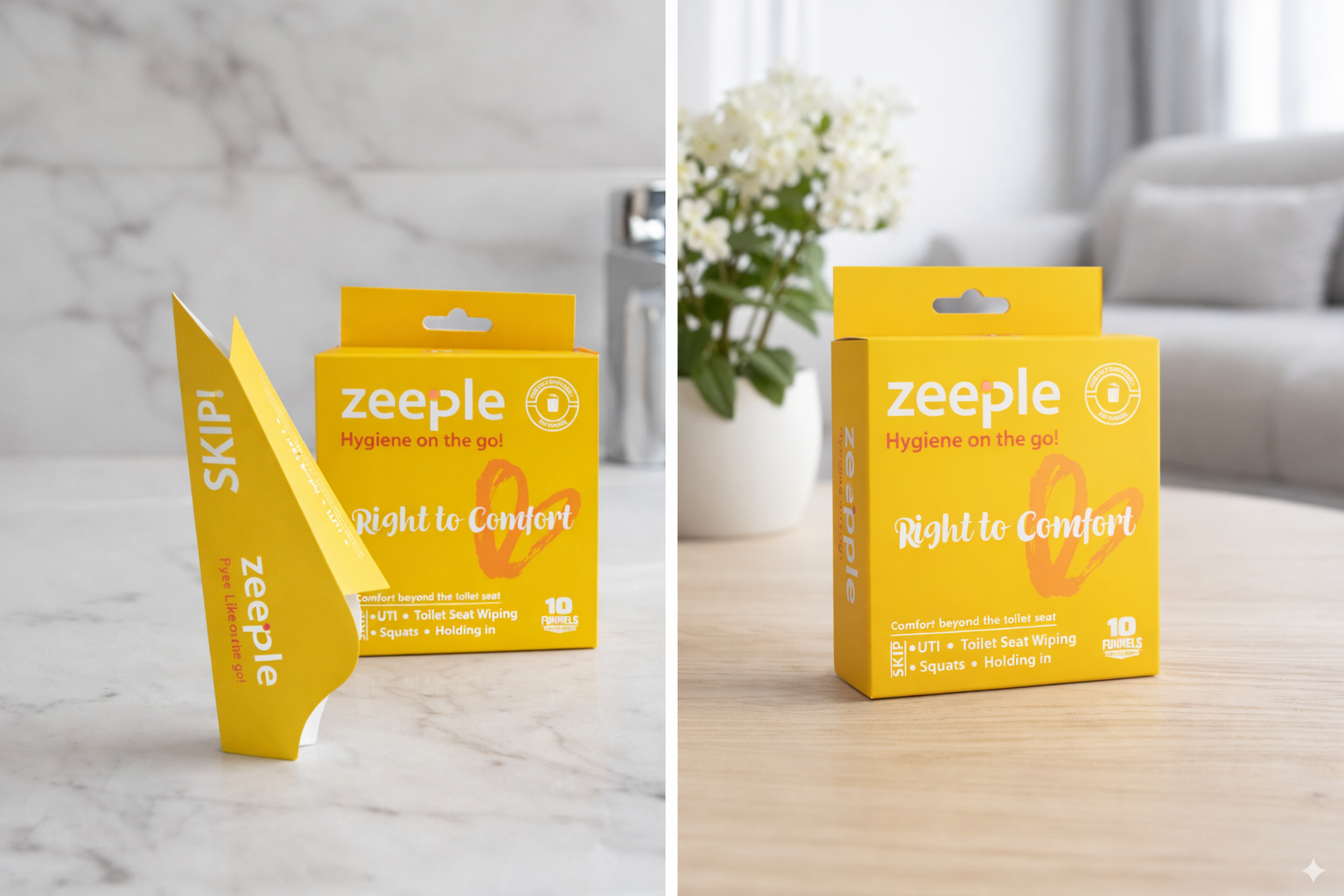 Disposable Female Urination Funnel – Stand & Pee Device for Women | Hygienic Toilet Solution