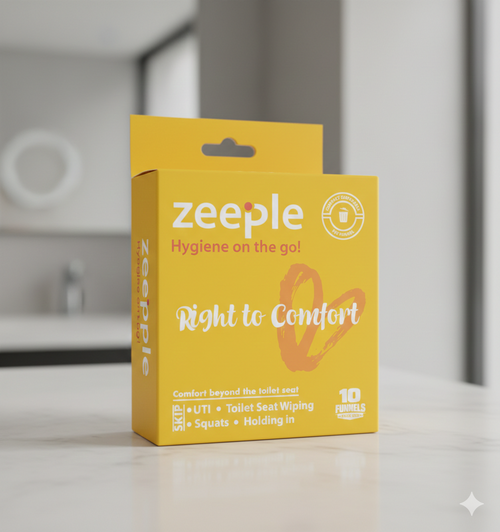 Disposable Female Urination Funnel – Stand & Pee Device for Women | Hygienic Toilet Solution